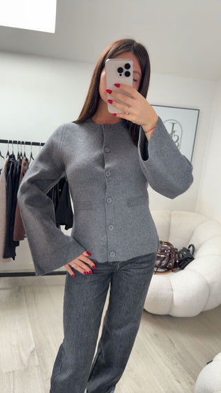 Gilet Alba gris