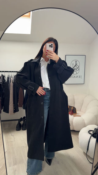Manteau Zeya noir
